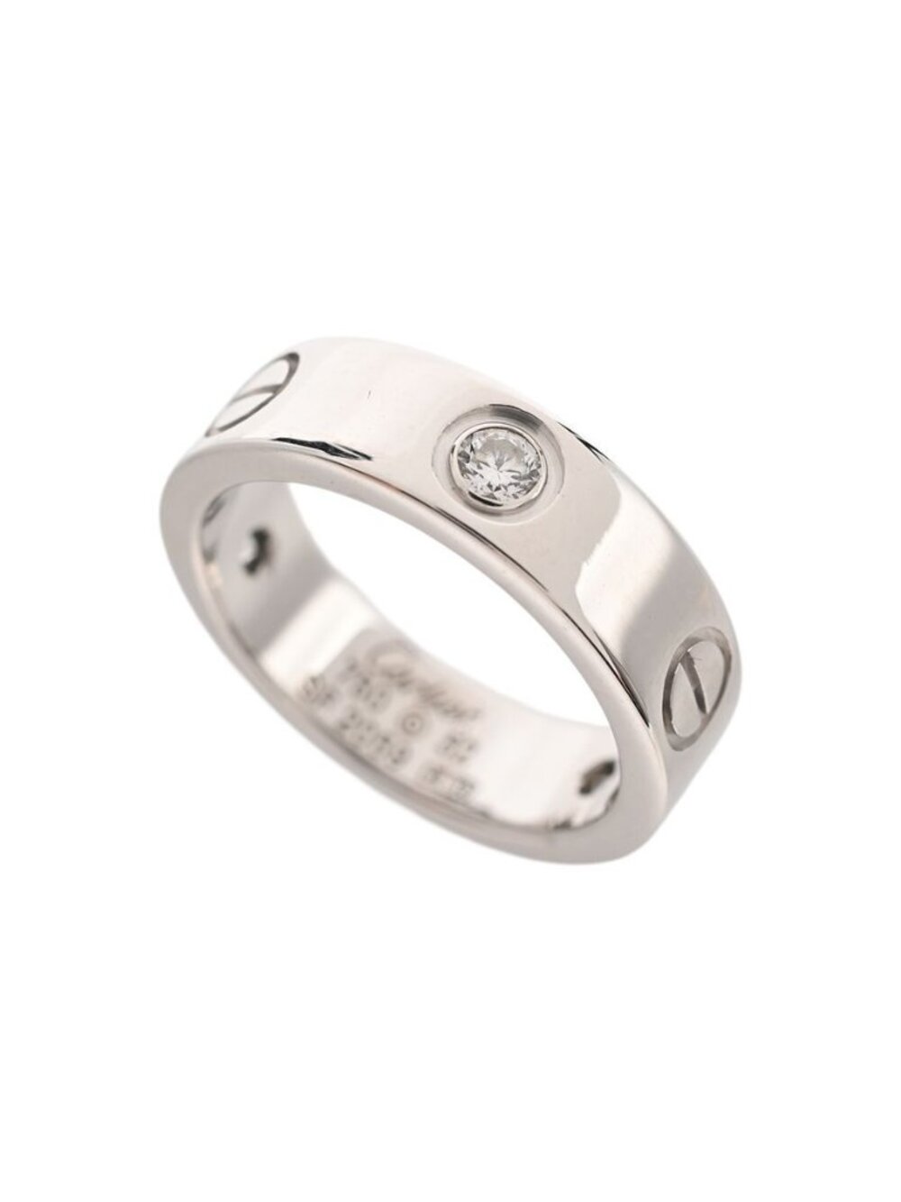 Cartier Ring Love White Gold